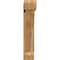 Ekena Millwork Traditional Slat Rough Sawn Bracket w/ Offset Brace, Western Red Cedar, 8"W x 42"D x 42"H BKT0806X42X42TRA06RWR - alternate 4